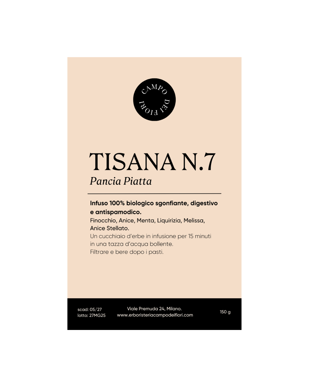 Tisana Pancia Piatta