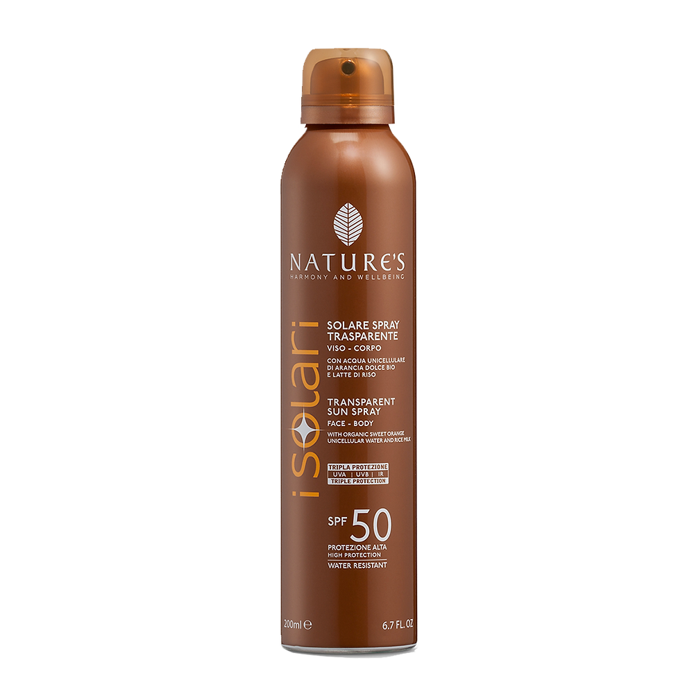 Solare Spray Trasparente SPF 50