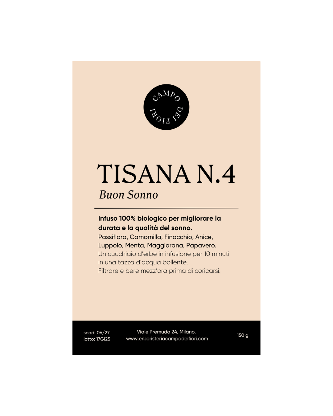 Tisana del Buon Sonno