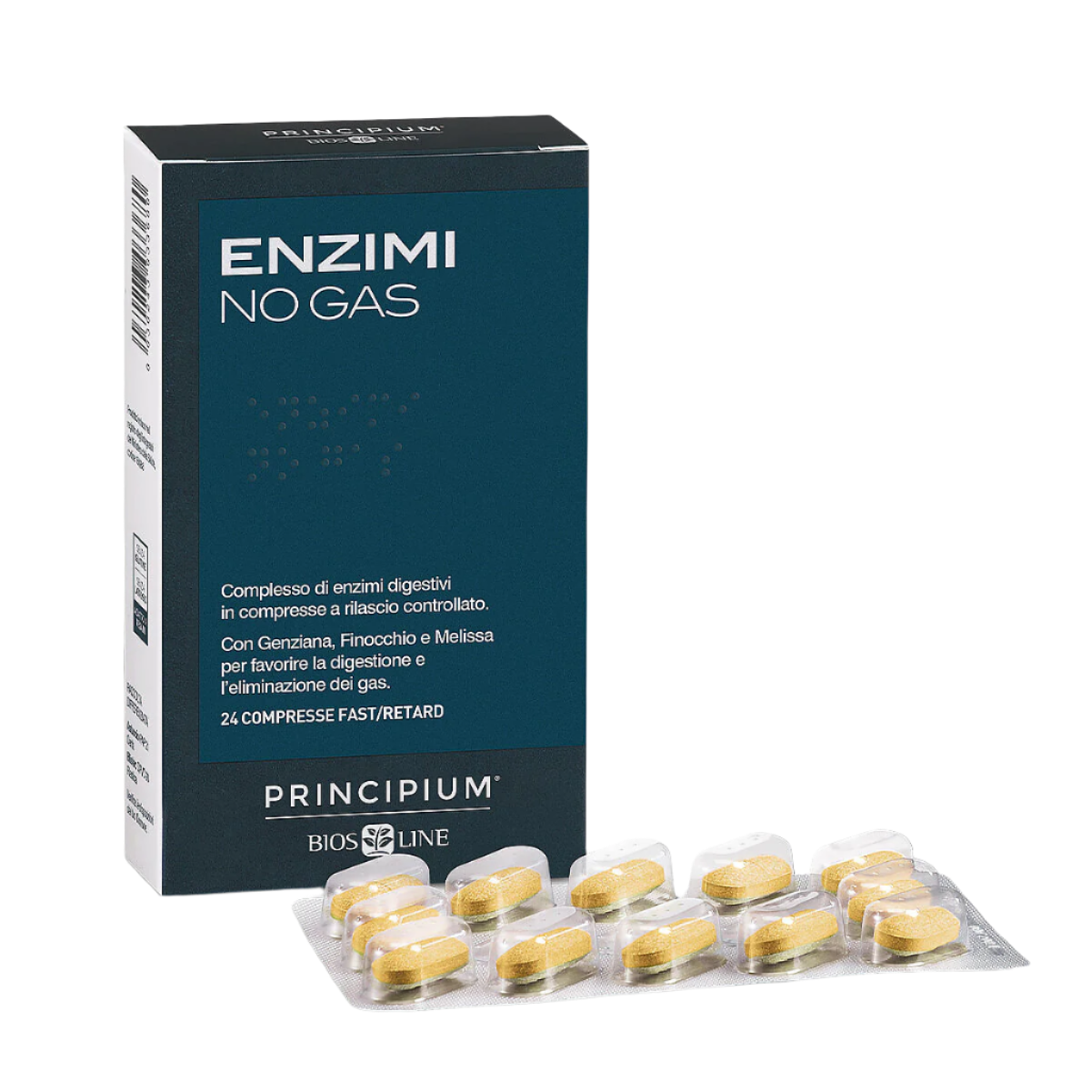 Principium Enzimi No Gas 24 compresse