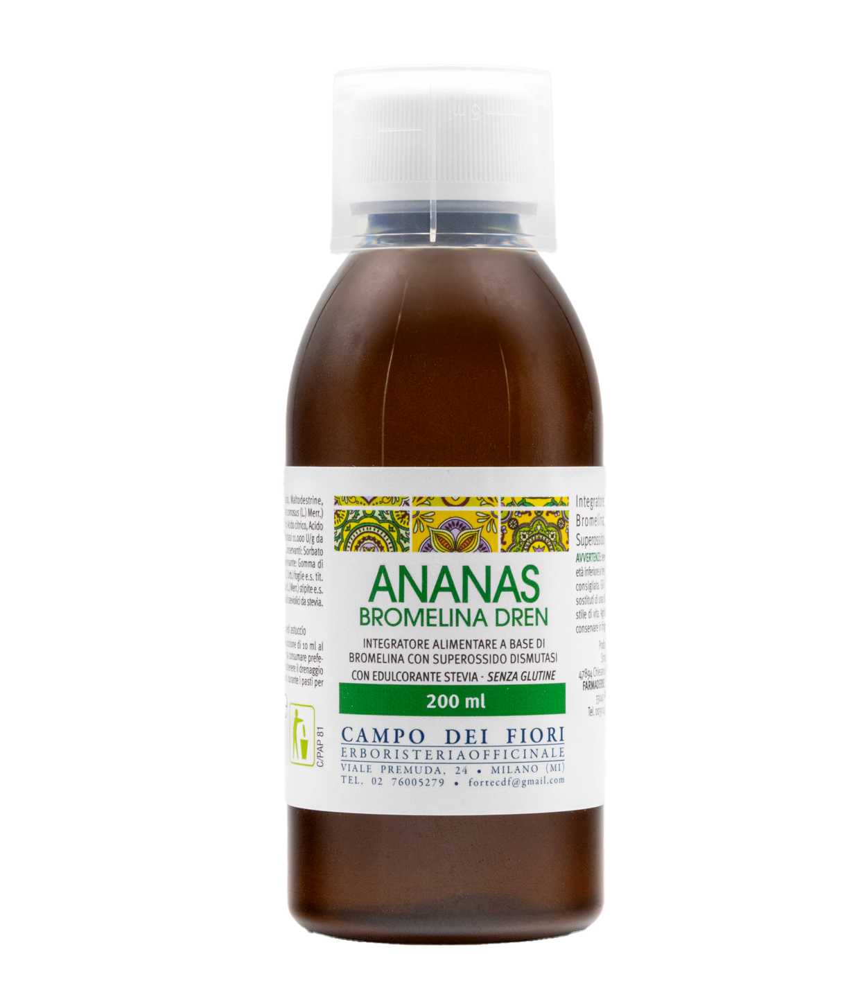Ananas Bromelina Dren