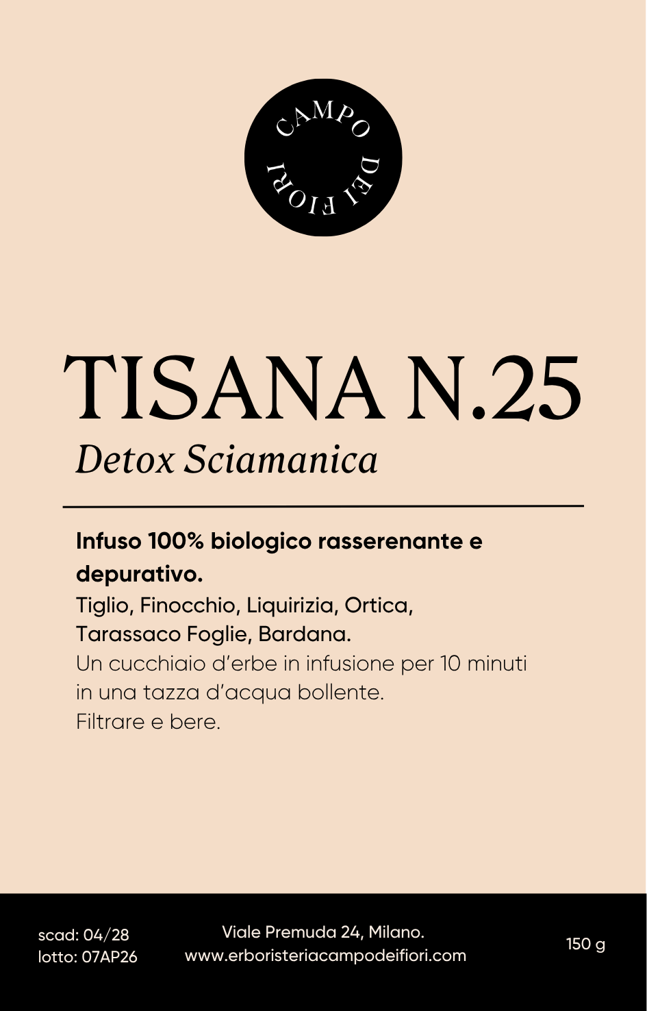 Tisana Detox Sciamanica
