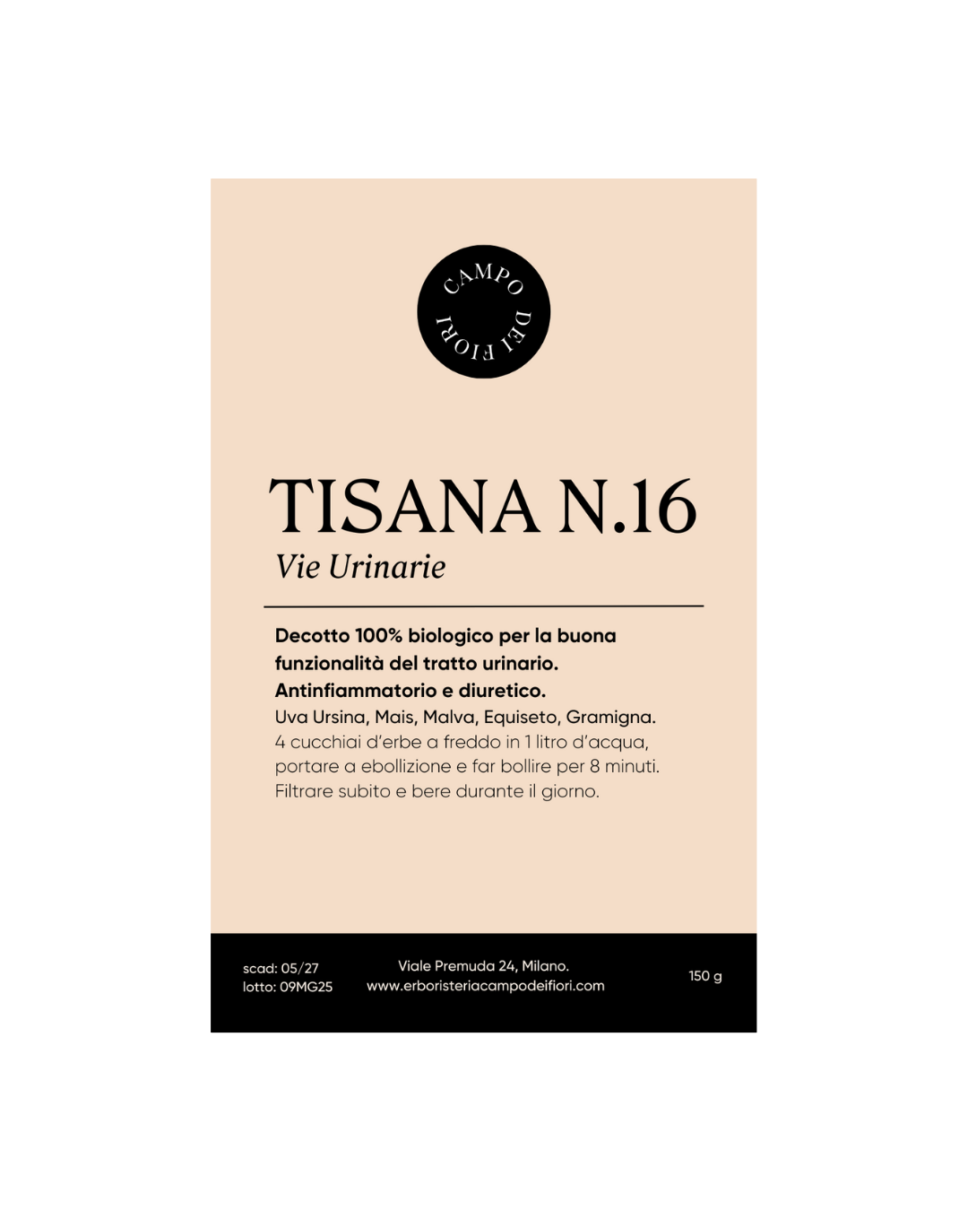 Tisana Vie Urinarie
